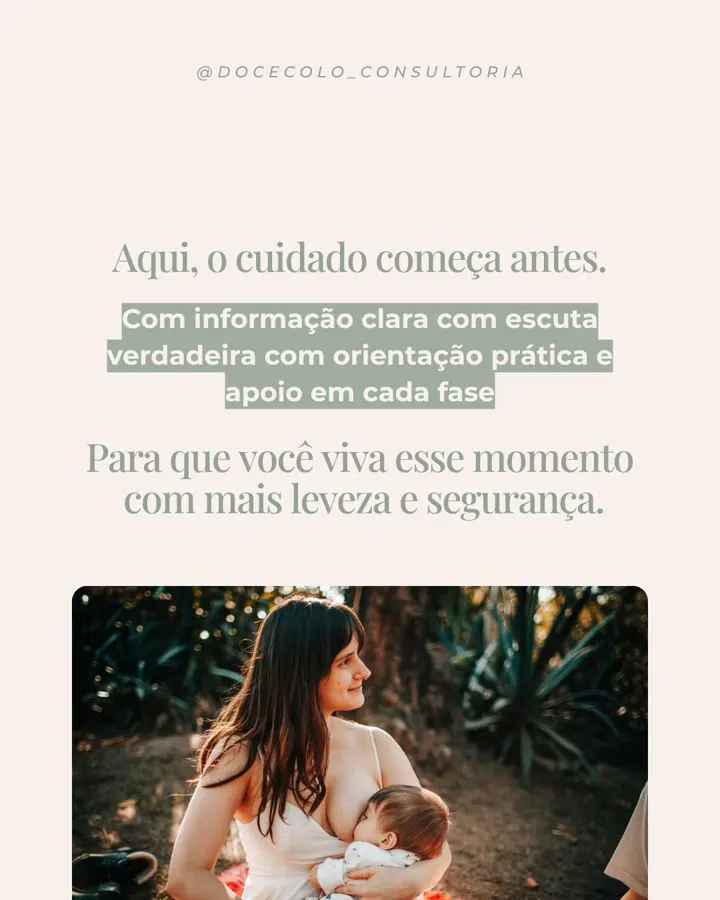 Aqui, o cuidado começa antes