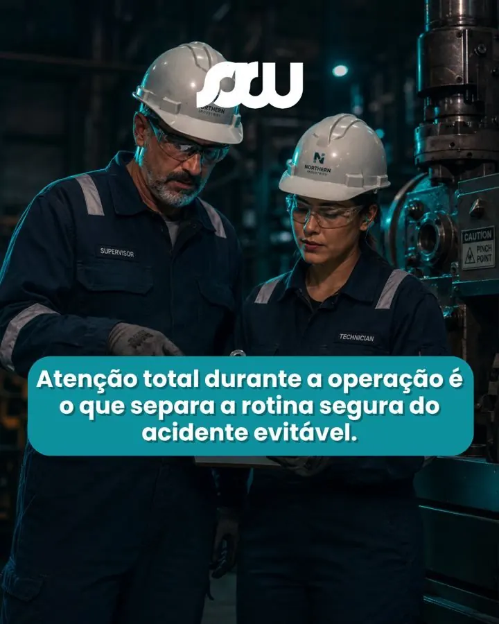 Post SSW: atenção total durante a operação separa a rotina segura do acidente evitável