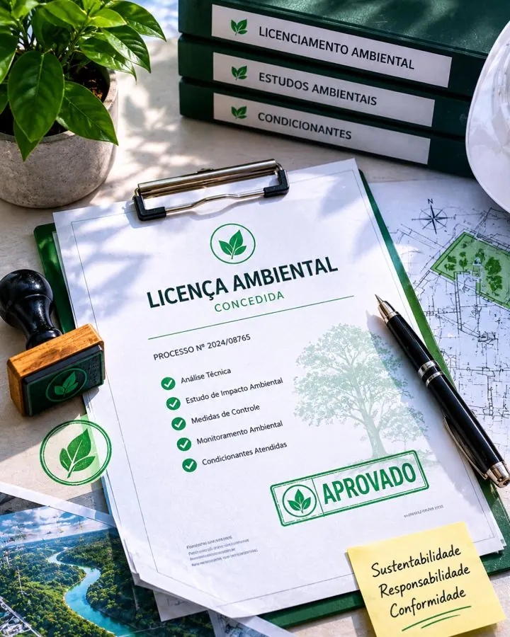 Licença ambiental aprovada